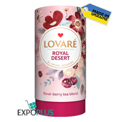 K519 LOVARE TEA FLORAL&FRUIT ROYAL DESSERT (10X80G)