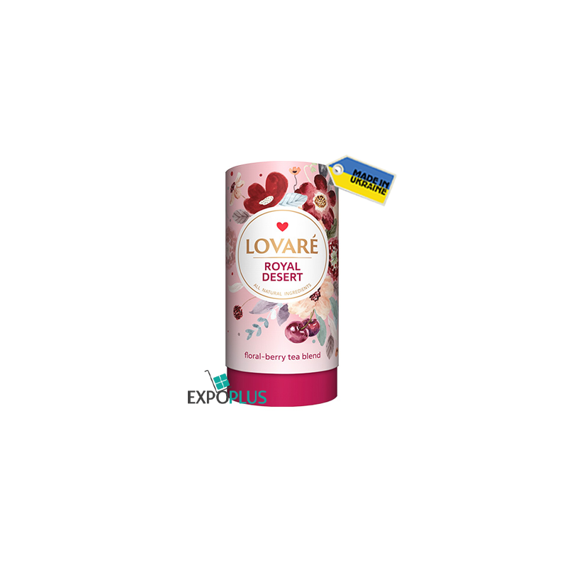 K519 LOVARE TEA FLORAL&FRUIT ROYAL DESSERT (10X80G)