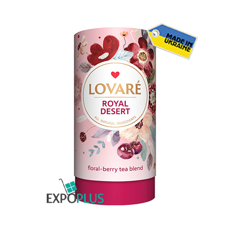 K519 LOVARE TEA FLORAL&FRUIT ROYAL DESSERT (10X80G)