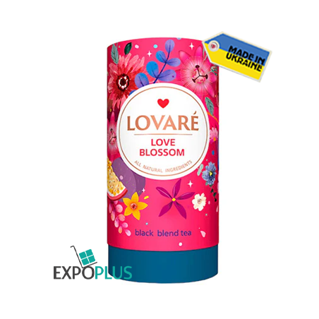 K520 LOVARE TEA BLACK LOVE BLOSSOM (10X80G)