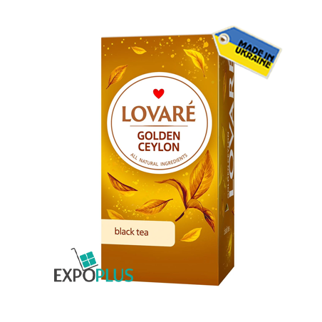 K521 LOVARE TEA GOLDEN CEYLON 24*2G (12X48G)