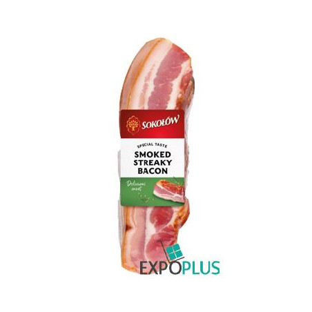 A147 SOKOLOW SMOKED STREAKY BACON (APP. 10 KG)