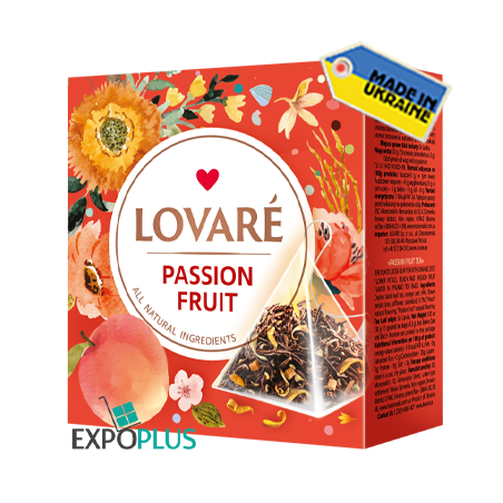 K525 LOVARE TEA PASSION FRUIT PIRAMIDKI 15*2G (12X30G)