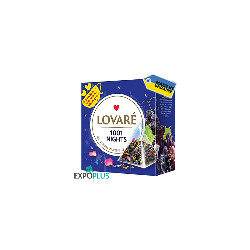 K534 LOVARE TEA 1001 NIGHTS PYRAMIDS 15*2G (12X30G)
