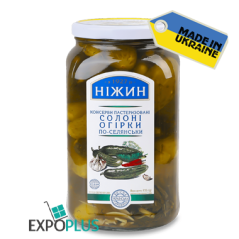 K548 NIZHYN PICKLED CUCUMBERS COUNTRY STYLE (12X920G)