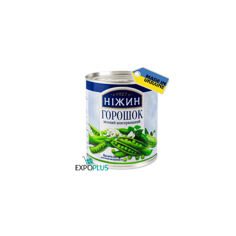 K550 NIZHYN GREEN PEAS (12X420G)