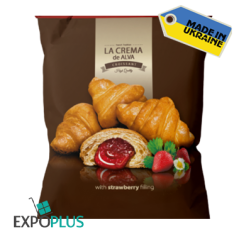 K554 LA CREAMA DE ALVA CROISSANT WITH STRAWBERRY (10X210G)