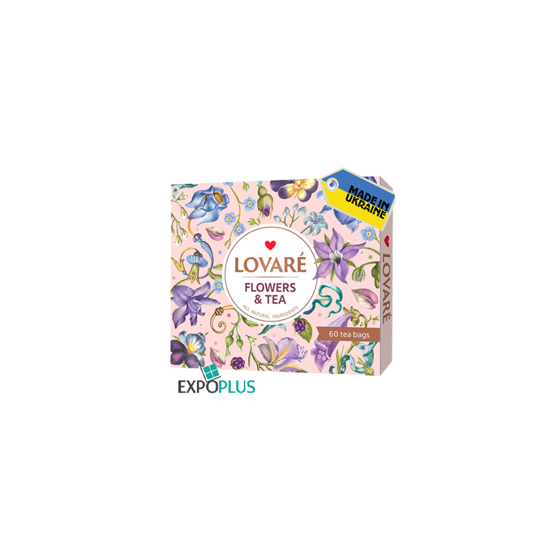 K558 LOVARE TEA SET FLOWERS 60TB (103GX11)