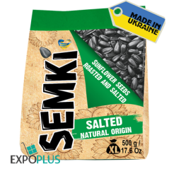 K585 SEMKI SUNFLOWER SEEDS ROASTED SALTED (8X500G)REAL TRADE