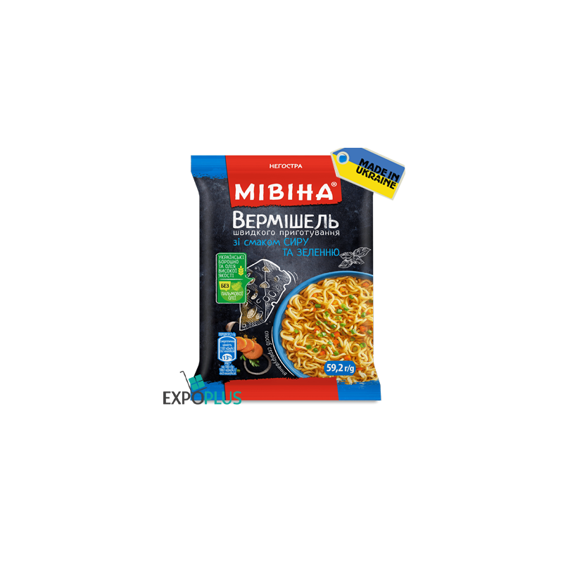 K592 MIVINA NOODLES CHEESE/HERBS (24X59.2G)