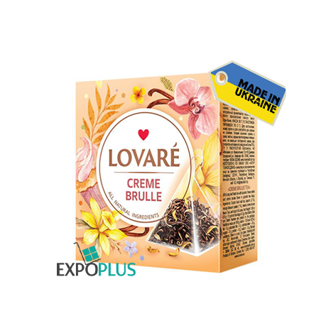 K600 LOVARE TEA CREME BRULEE PYRAMIDS 15*2G (12X30G)
