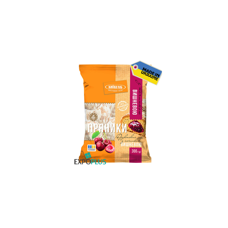 K610 KYIVHLIB GINGERBREAD FRUIT GARDEN CHERRY (10X300G)