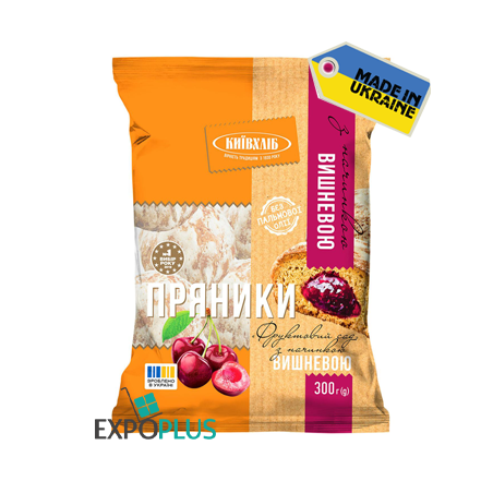 K610 KYIVHLIB GINGERBREAD FRUIT GARDEN CHERRY (10X300G)