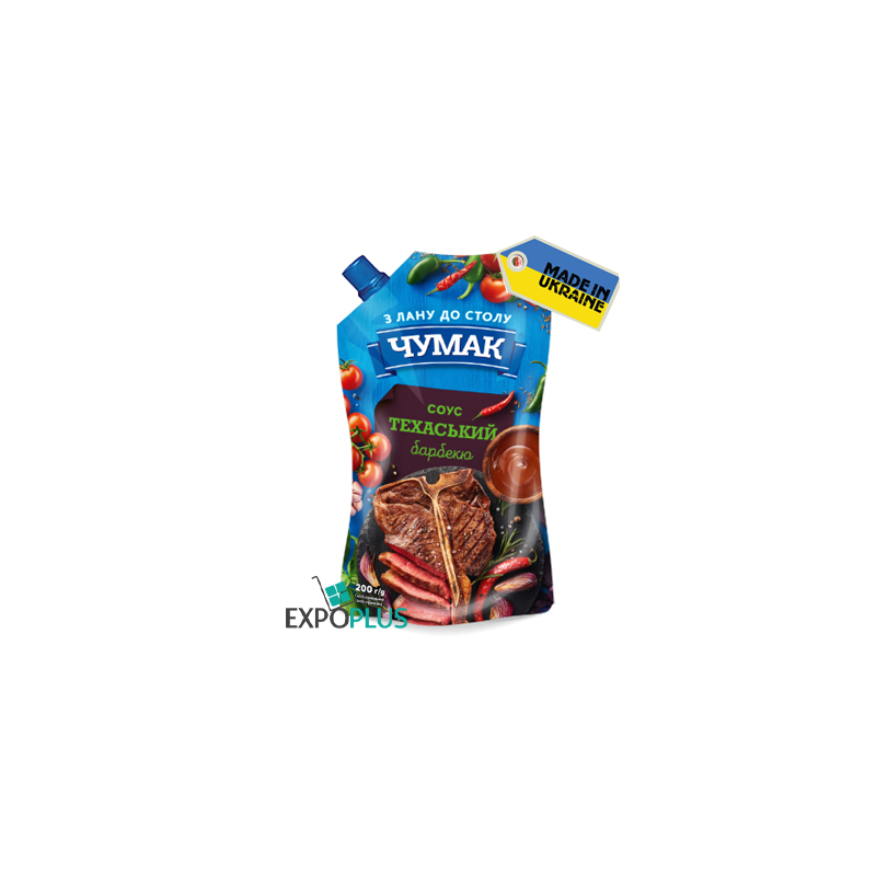 K625 CHUMAK SAUSE TEXAS BBQ (36X200G)