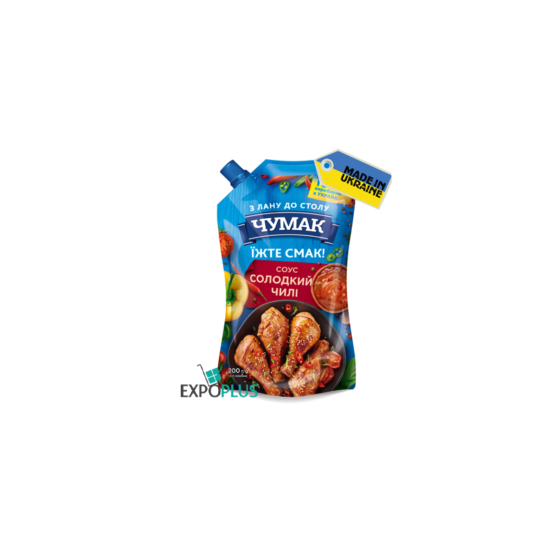 K626 CHUMAK SAUSE SWEET CHILI (36X200G)