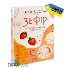 K629 BOGUSLAVNA ZEPHYR WITH STRAWBERRY PIECES (8X230G)