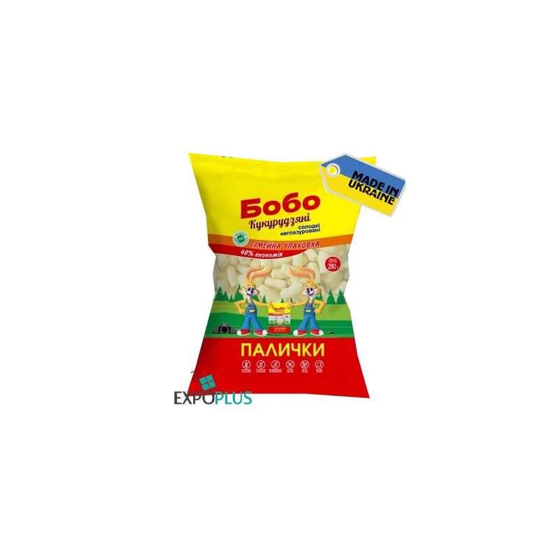 K632 BOBO UNGLAZ SWEET CORN FAMILY PACK(10X280G)
