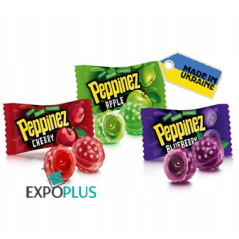 K661 ROSHEN PEPPINEZZZ HARD CANDIES FRUIT-BERRY (6X900G)