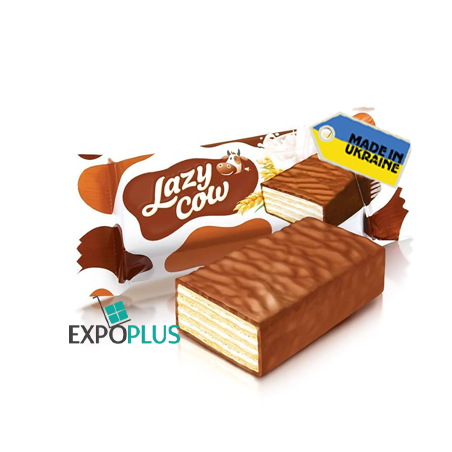 K663 ROSHEN LAZY COW WAFERS MILK FILLING COCOA (1 KG)
