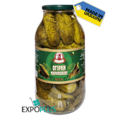 K688 ZHYRNOV PICKLED CUCUMBER 9-12 CM (6X1850G)