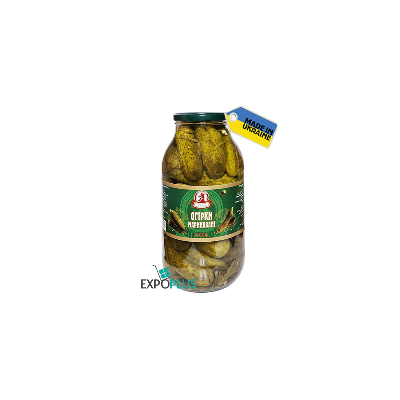 K688 ZHYRNOV PICKLED CUCUMBER 9-12 CM (6X1850G)