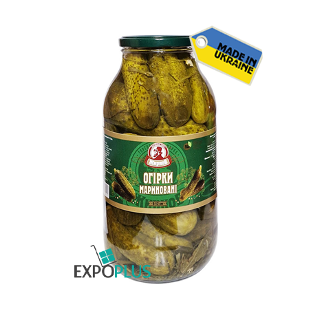 K688 ZHYRNOV PICKLED CUCUMBER 9-12 CM (6X1850G)