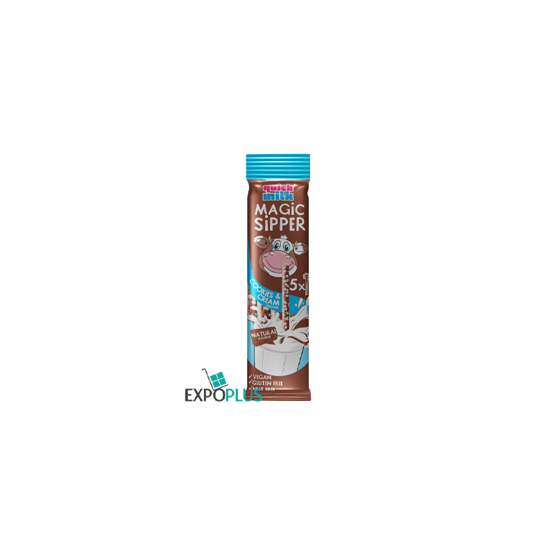 M112 QUICK MILK COOKIES&CREAM FLAVOR MILK STRAWS 30GX20