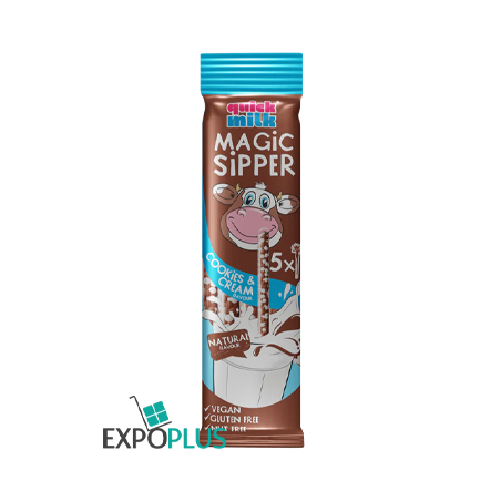 M112 QUICK MILK COOKIES&CREAM FLAVOR MILK STRAWS 30GX20