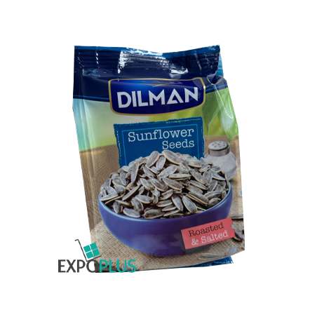 M201 DILMAN BLACK SUNF. SEEDS ROAST&SALTED(12X180G)