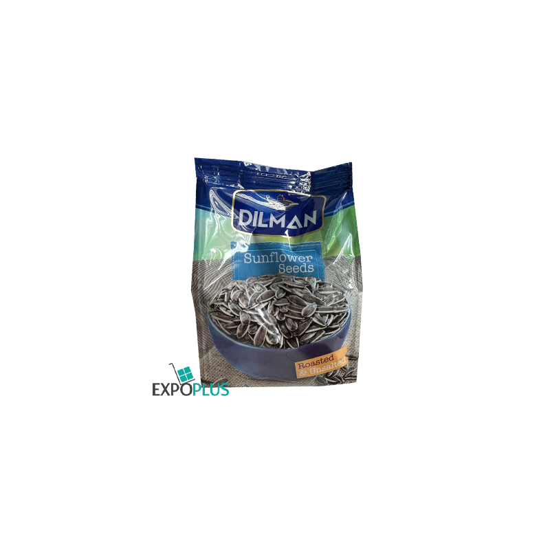M202 DILMAN BLACK SUNF. SEEDS ROAST.&UNSALT.(12X180G)