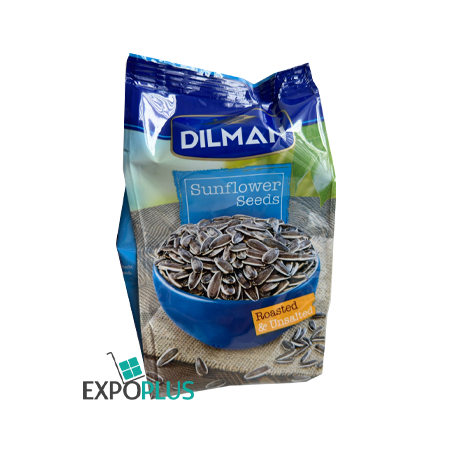 M203 DILMAN BLACK SUNF. SEEDS ROAST.& UNSALT(12X300G)