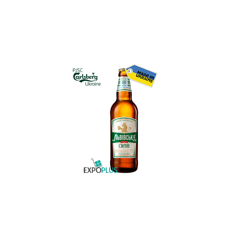 N005 LVIVSKE SVITLE BEER 4.3% ALC(20X0.5L)CARLSBERG UKRAINE