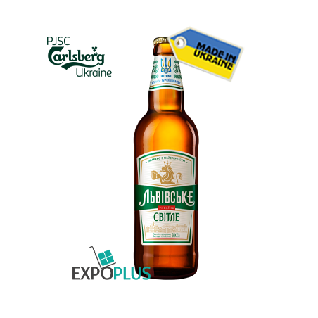 N005 LVIVSKE SVITLE BEER 4.3% ALC(20X0.5L)CARLSBERG UKRAINE
