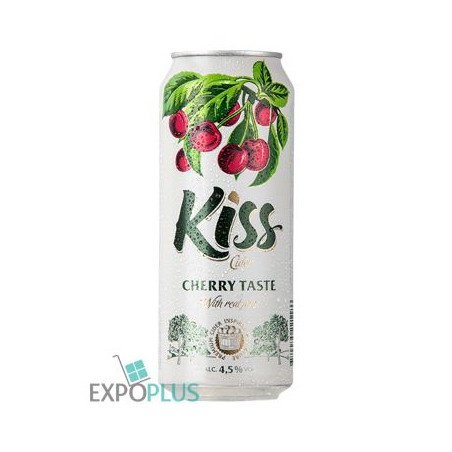 N013 KISS CHERRY 4.5% (24X500ML)