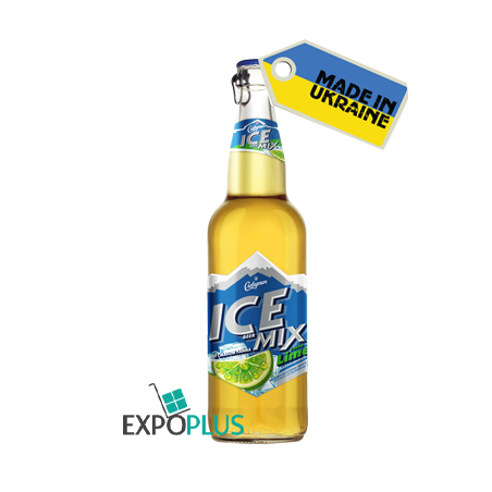 N015 CARLSBERG SLAVUTYCH ICE MIX LIME 3.5% ACL. (20X0.5L)