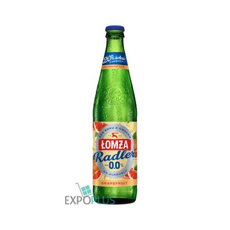 N027 LOMZA RADLER GRAPEFRUIT 0% (20X500ML)