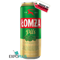 N100 LOMZA PILS 6% CAN (24X500ML)