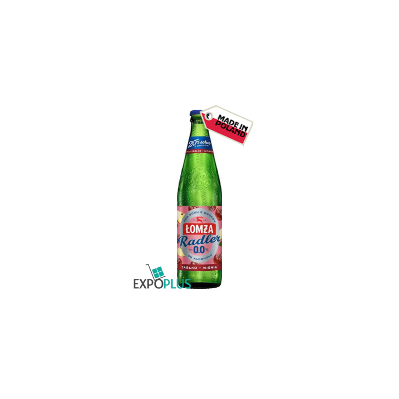X261 LOMZA RADLER JABLKO WISNIA 0% (20X500ML)