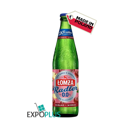 X261 LOMZA RADLER JABLKO WISNIA 0% (20X500ML)