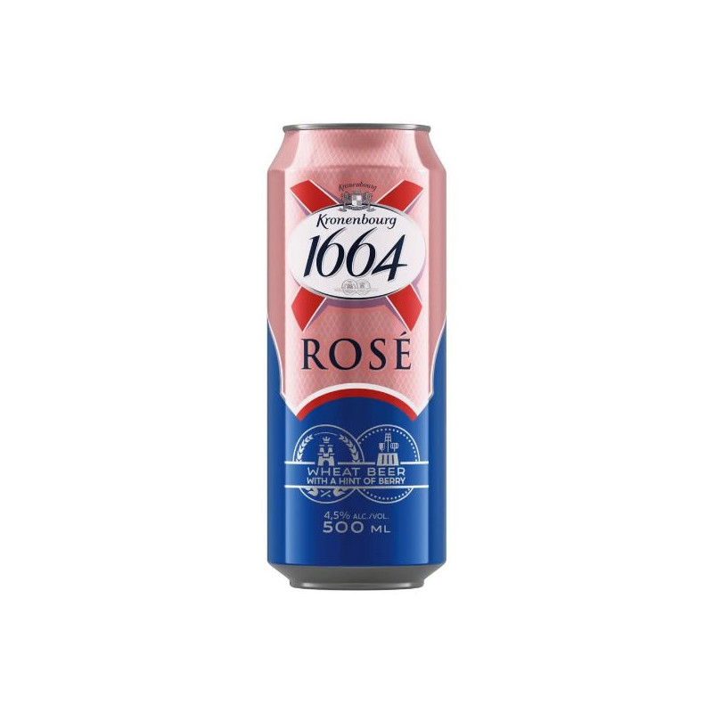 N139 KRONENBOURG 1664 ROSE 4.5% (24X0.5L)