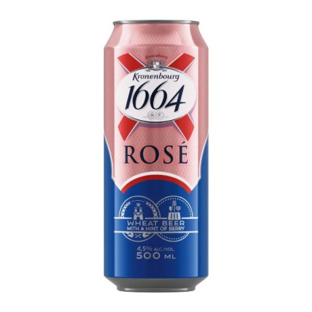 N139 KRONENBOURG 1664 ROSE 4.5% (24X0.5L)