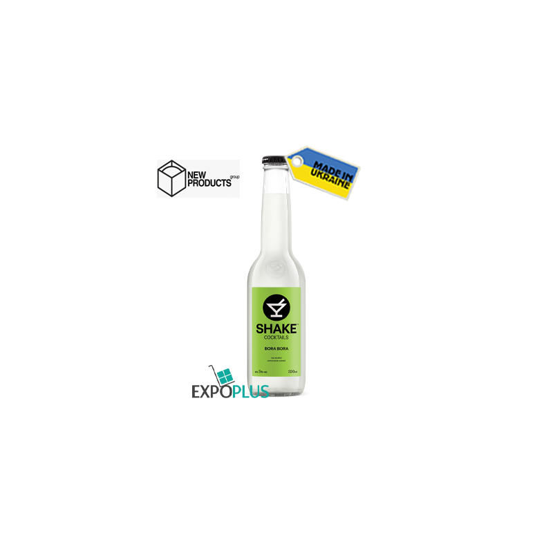 N205 NP SHAKE COCKTAIL BORA-BORA 5% ALC.(24X330ML)