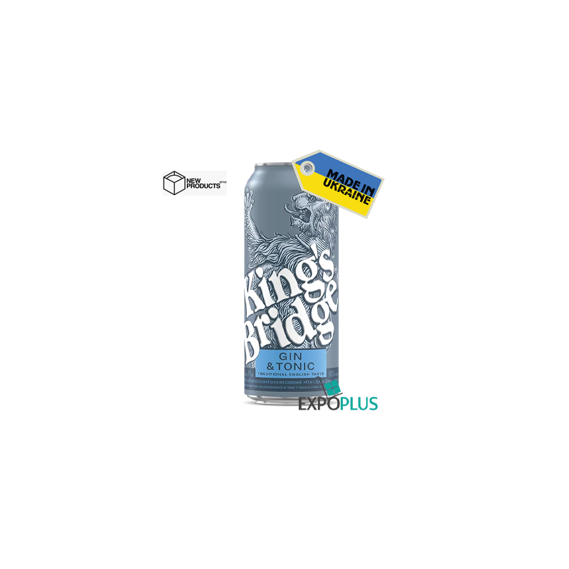 N209 NP KINGS BRIDGE GIN&TONIC 7% ALC.(24X500ML)