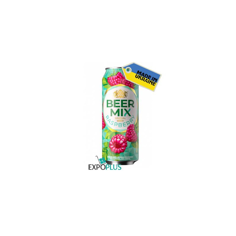 N223 OBOLON BEERMIX RASPBERRY 2,5% ALC. (24X0.5L)
