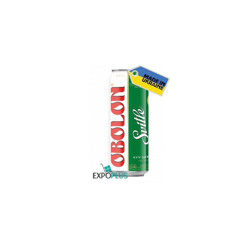 N225 OBOLON SVITLE BEER CAN 4,5% ALC. (24X0.5L)