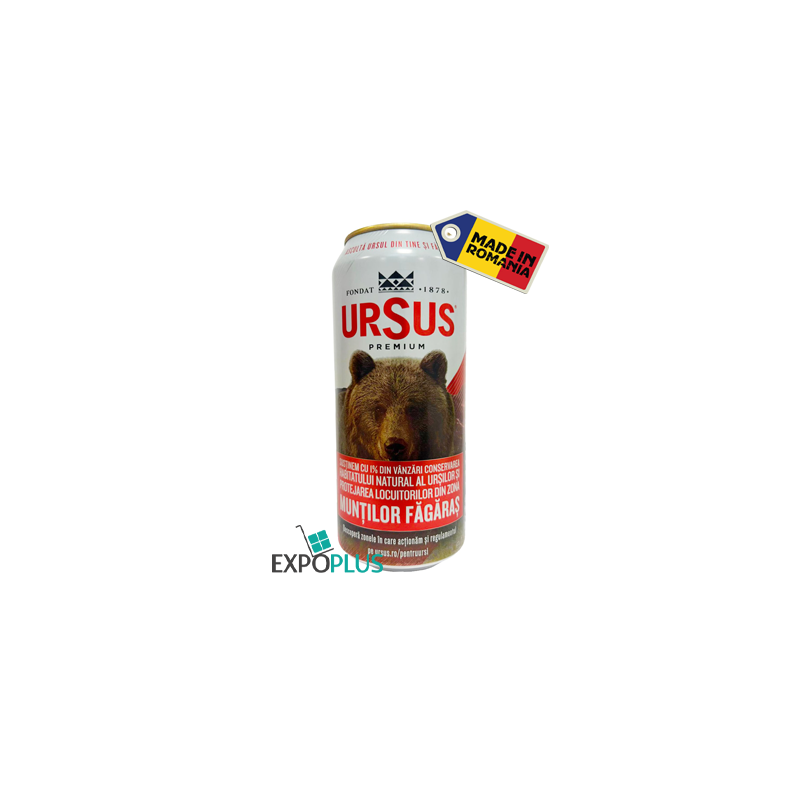 N311 URSUS BEER PREMIUM 5%VOL (24X500ML)