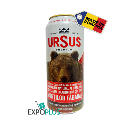 N311 URSUS BEER PREMIUM 5%VOL (24X500ML)