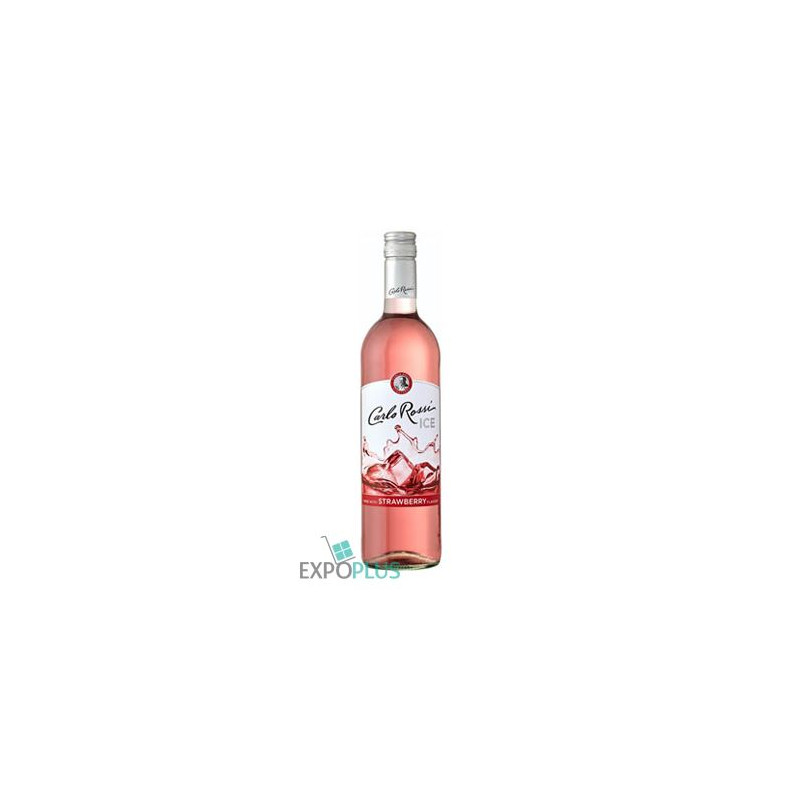 N328 CARLO ROSSI ICE STRAWBERRY 10% (12X0.750L)