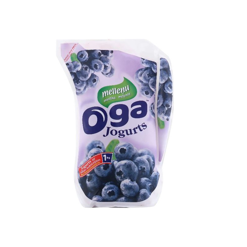 P054 OGA JOGURTS MELLENU (9X1KG) BLUEBERRY YOGURT