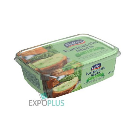 P106 BALTAIS KAUSETAIS SIERS AR BAZILIKA PESTO (8X180G)